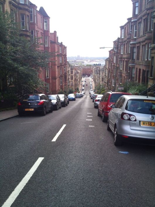 A view from Ashgrove Terrace